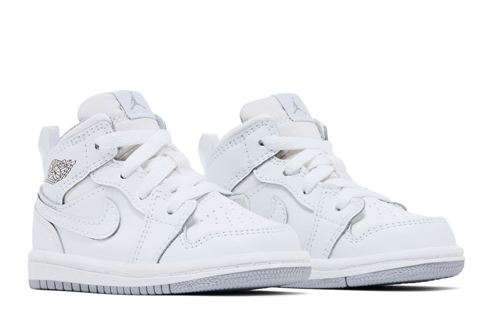 Cheap (TD) 에어 조던 1 레트로 미드 '울프 그레이' 640735-112