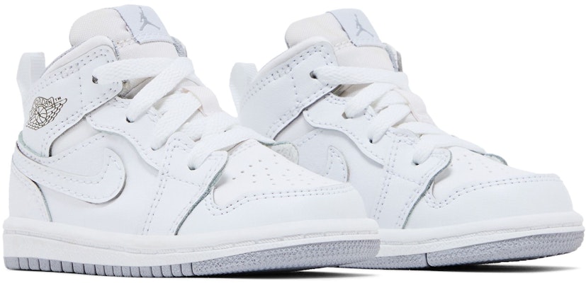 (TD) 에어 조던 1 레트로 미드 '울프 그레이' 640735-112 Cheap (TD) 에어 조던 1 레트로 미드 '울프 그레이' 640735-112