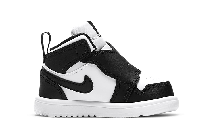 Order TD嬰童 Air Jordan 1 Sky 黑白 魔術貼