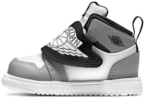 (Toddler) Air Jordan 1 Sky logo 'White Black Gray' BQ7196-102 (Toddler) Air Jordan 1 Sky logo 'White Black Gray' BQ7196-102
