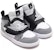 (TD) Air Jordan 1 Sky Logo 'Putih Hitam Kelabu' BQ7196-102