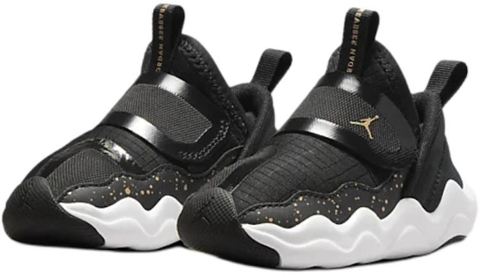 (Toddler) Air Jordan 23/7 'Black Metallic Gold' DQ9294-017 Lookbook (Toddler) Air Jordan 23/7 'Black Metallic Gold' DQ9294-017