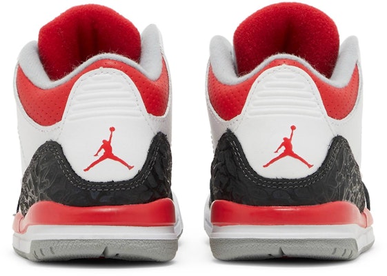 (TD) Air Jordan 3 Retro 2013 'Fire Red' Merah Api 832033-120 Details for (TD) Air Jordan 3 Retro 2013 'Fire Red' Merah Api 832033-120