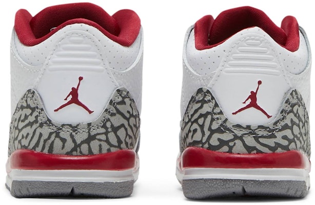 (Toddler) Air Jordan 3 Retro 'Cardinal Red' 832033-126 Details for (Toddler) Air Jordan 3 Retro 'Cardinal Red' 832033-126