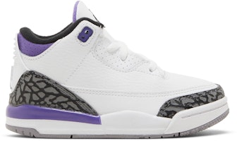 (Toddler) Air Jordan 3 Retro 'Dark Iris' DM0968-105 (Toddler) Air Jordan 3 Retro 'Dark Iris' DM0968-105