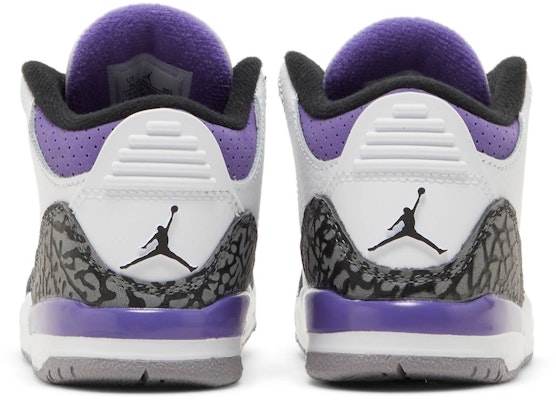 (TD) 에어 조던 3 레트로 '다크 아이리스' DM0968-105 Details for (TD) 에어 조던 3 레트로 '다크 아이리스' DM0968-105