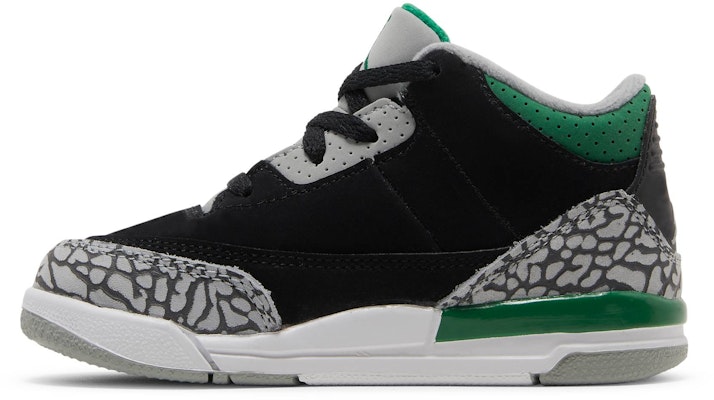 (Toddler) Air Jordan 3 Retro 'Pine Green' 832033-030 Lookbook (Toddler) Air Jordan 3 Retro 'Pine Green' 832033-030