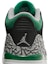 Sizing (TD) Air Jordan 3 Retro 'Pine Green' Lelaki 832033-030