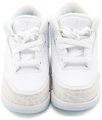 (Toddler) Air Jordan 3 Retro 'Triple White' 832033-111 Lookbook (Toddler) Air Jordan 3 Retro 'Triple White' 832033-111