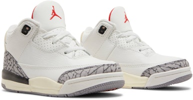 (TD) Air Jordan 3 复刻版「白水泥」重塑版 DM0968-100 Cheap (TD) Air Jordan 3 复刻版「白水泥」重塑版 DM0968-100
