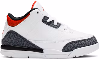 (Toddler) Air Jordan 3 Retro Denim SE 'Fire Red' DB0442-100 (Toddler) Air Jordan 3 Retro Denim SE 'Fire Red' DB0442-100