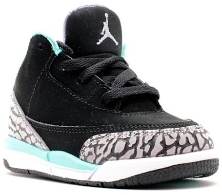 (TD) Air Jordan 3 复刻幼童版 '黑色' 654964-045 Order (TD) Air Jordan 3 复刻幼童版 '黑色' 654964-045