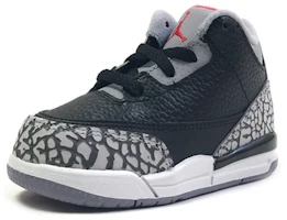 Lookbook (幼童) Air Jordan 3 復刻 OG '黑水泥' 2018 832033-021