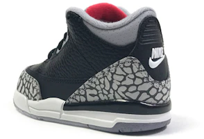Shop (幼童) Air Jordan 3 復刻 OG '黑水泥' 2018 832033-021