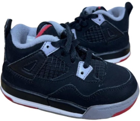 (Toddler) Air Jordan 4 Retro 2012 'Bred' 308500-089 Lookbook (Toddler) Air Jordan 4 Retro 2012 'Bred' 308500-089