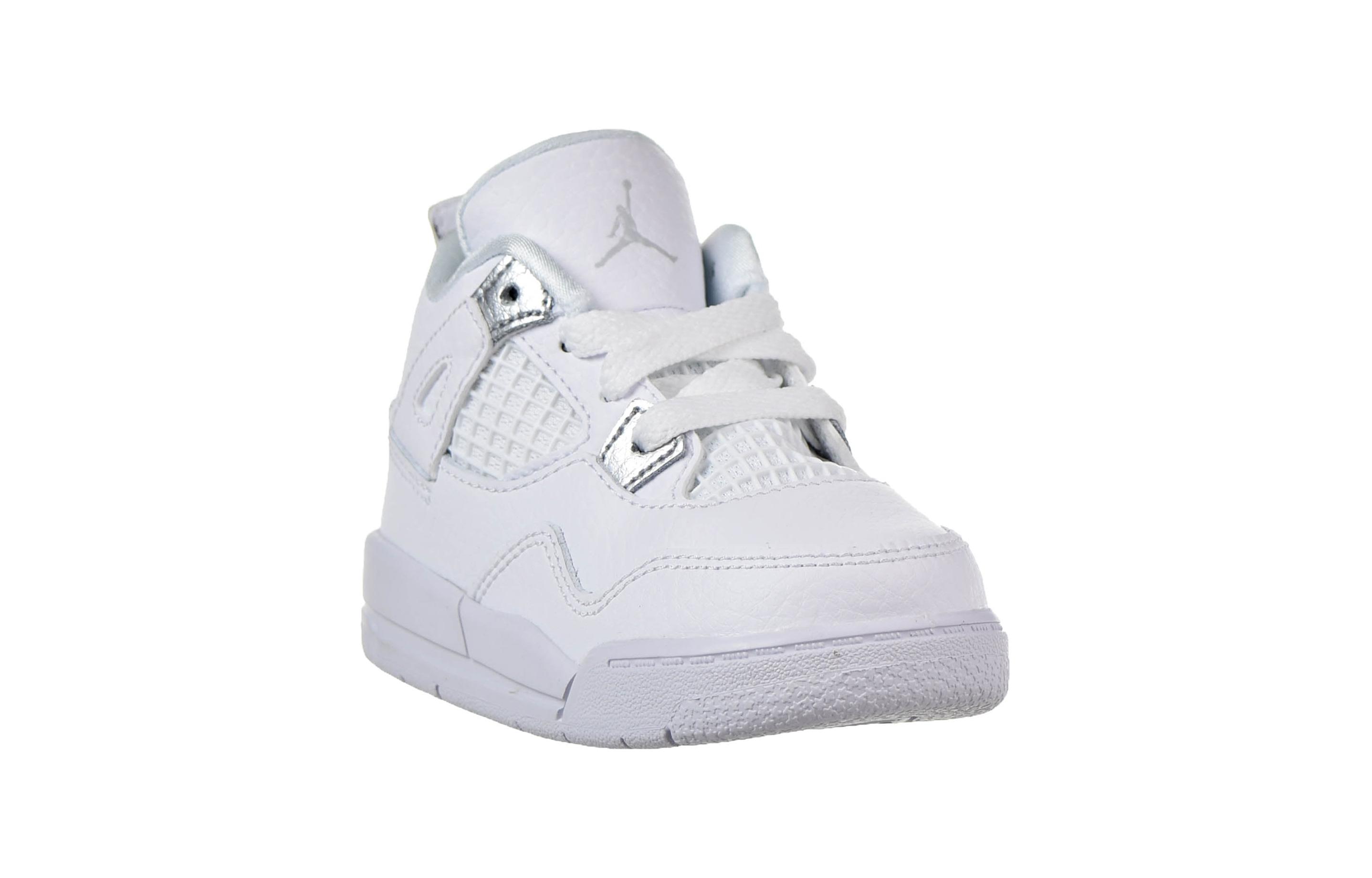 Lookbook (TD) Air Jordan 4 Retro 2017 'Pure Money' Putih Tulen 308500-100
