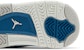 (TD) Air Jordan 4 Retro 2024 'Military Blue' Biru Tentera. BQ7670-141