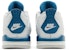 (TD) Air Jordan 4 Retro 2024 'Military Blue' Biru Tentera. BQ7670-141