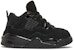 (TD) Air Jordan 4 Retro 'Black Cat' 2020 Lelaki Hitam Kucing. BQ7670-010