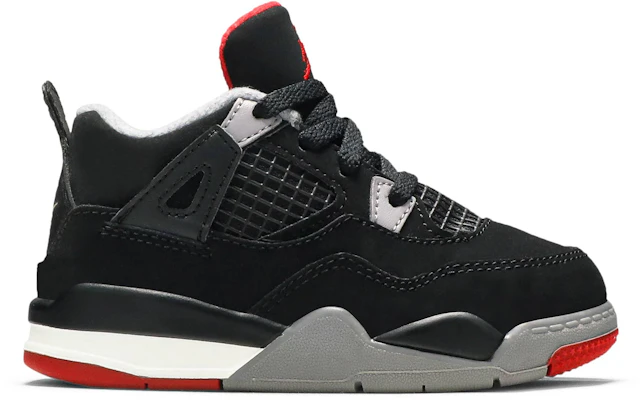 (Toddler) Air Jordan 4 Retro 'Bred' 2019 BQ7670-060 Buy (Toddler) Air Jordan 4 Retro 'Bred' 2019 BQ7670-060
