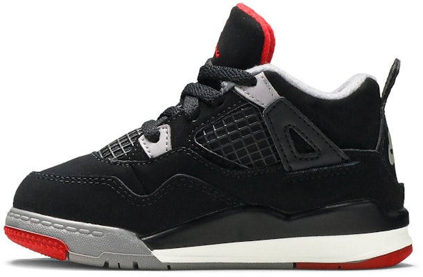 (Toddler) Air Jordan 4 Retro 'Bred' 2019 BQ7670-060 Lookbook (Toddler) Air Jordan 4 Retro 'Bred' 2019 BQ7670-060