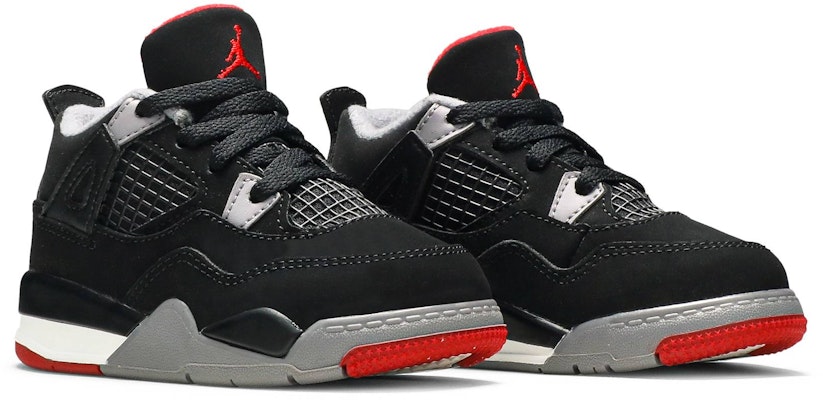 (Toddler) Air Jordan 4 Retro 'Bred' 2019 BQ7670-060 Cheap (Toddler) Air Jordan 4 Retro 'Bred' 2019 BQ7670-060