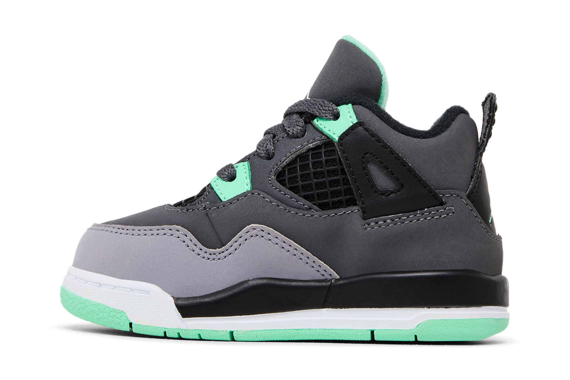 Lookbook （幼童）Air Jordan 4 復刻版 '綠光' 308500-033