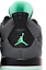 Sizing (幼童)Air Jordan 4 復刻版 '綠光' 308500-033