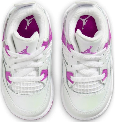 (Toddler) Air Jordan 4 Retro 'Hyper Violet' FQ1313-151 Lookbook (Toddler) Air Jordan 4 Retro 'Hyper Violet' FQ1313-151