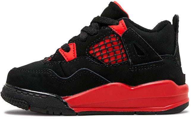 (Toddler) Air Jordan 4 Retro 'Red Thunder' BQ7670-016 Lookbook (Toddler) Air Jordan 4 Retro 'Red Thunder' BQ7670-016