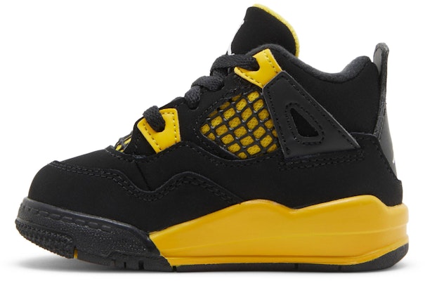 (Toddler) Air Jordan 4 Retro 'Thunder' 2023 BQ7670-017 Lookbook (Toddler) Air Jordan 4 Retro 'Thunder' 2023 BQ7670-017
