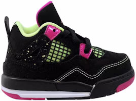 (Toddler) Air Jordan 4 Retro LS 'Fuchsia Lime' 705345-027 (Toddler) Air Jordan 4 Retro LS 'Fuchsia Lime' 705345-027