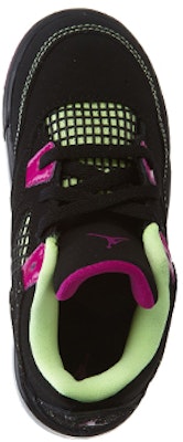 (Toddler) Air Jordan 4 Retro LS 'Fuchsia Lime' 705345-027 Shop (Toddler) Air Jordan 4 Retro LS 'Fuchsia Lime' 705345-027