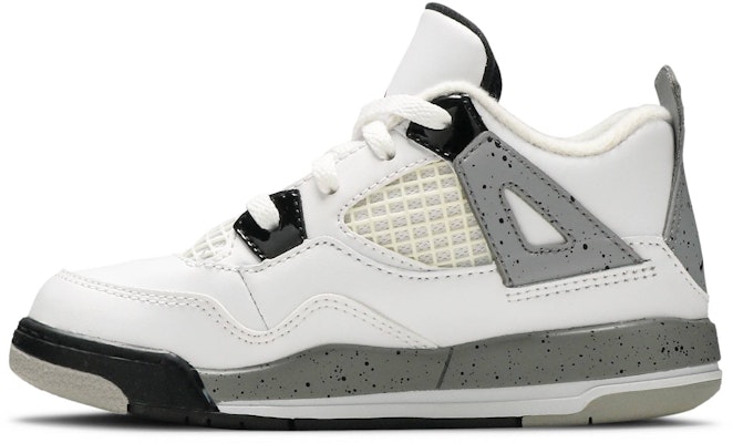 (Toddler) Air Jordan 4 Retro OG 2016 'White Cement' 308500-104 Lookbook (Toddler) Air Jordan 4 Retro OG 2016 'White Cement' 308500-104