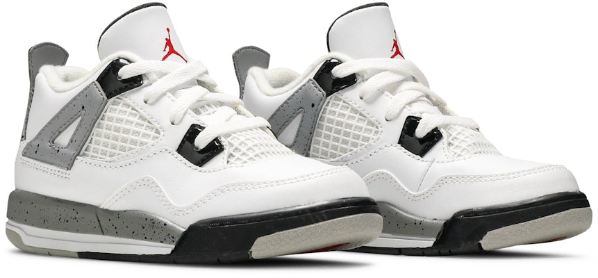 (Toddler) Air Jordan 4 Retro OG 2016 'White Cement' 308500-104 Cheap (Toddler) Air Jordan 4 Retro OG 2016 'White Cement' 308500-104