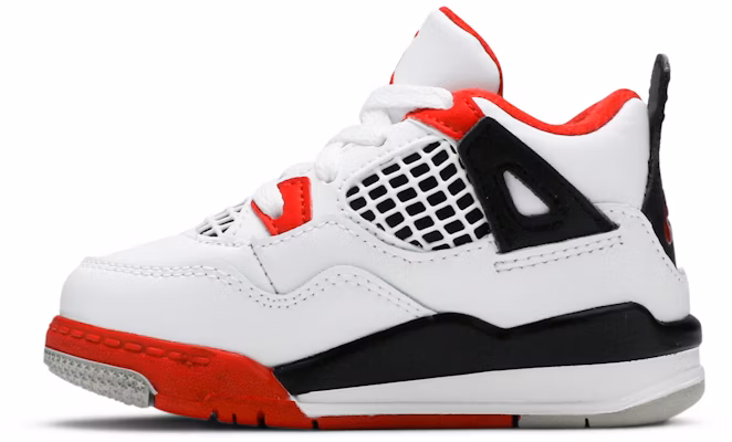 (Toddler) Air Jordan 4 Retro OG 'Fire Red' 2020 BQ7670-160 Lookbook (Toddler) Air Jordan 4 Retro OG 'Fire Red' 2020 BQ7670-160