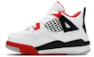 Lookbook (TD) Air Jordan 4 Retro OG 'Fire Red' 2020 Lelaki Wanita Sneakers BQ7670-160