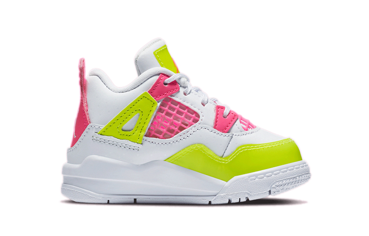 (Toddler) Air Jordan 4 Retro SE &#x27;Lemon Venom&#x27; CV7807-100