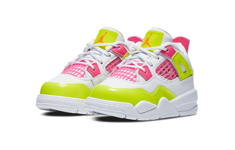 Lookbook (TD) Air Jordan 4 Retro SE 'Lemon Venom' Wanita CV7807-100