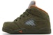 (TD) Air Jordan 5 Retro 2024 'Olive' Lelaki Wanita Kasut Retro Hijau. 440890-308