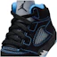 Sizing (TD) Air Jordan 5 Retro 2026 ''Hitam Biru Universiti'' 440890-008