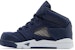 (TD) Air Jordan 5 Retro 'Midnight Navy' Lelaki/Gaya Malam. FR5454-400