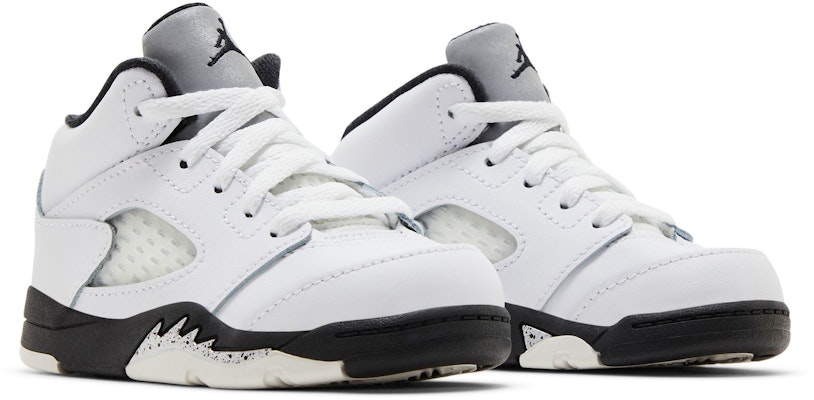 (TD) Air Jordan 5 Retro 'Blanco Negro' 440890-110 Cheap (TD) Air Jordan 5 Retro 'Blanco Negro' 440890-110