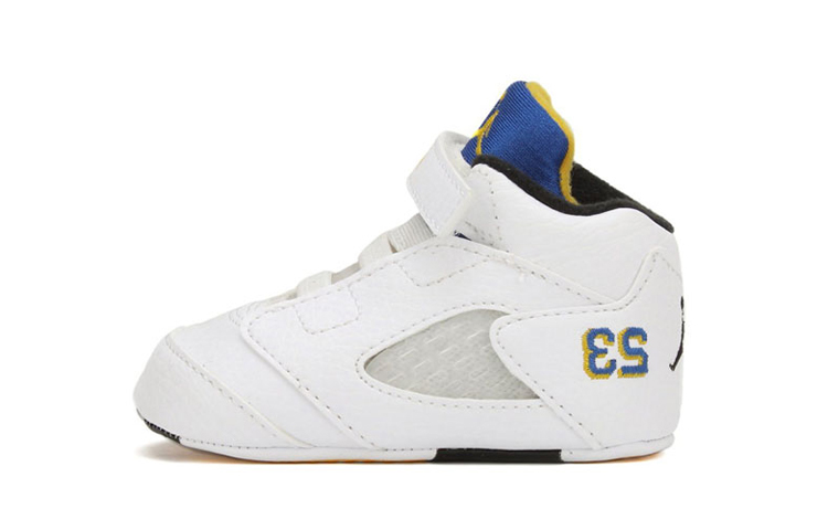 Buy (TD) Air Jordan 5 Retro 'Putih Biru' 552494-189