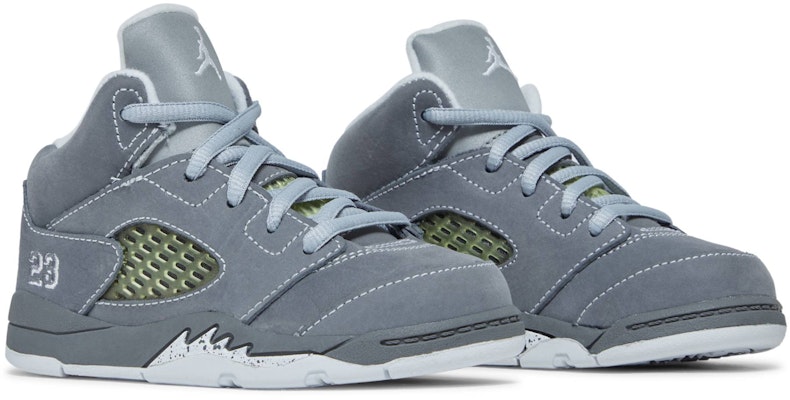 (TD) Air Jordan 5 Retro 'Kelabu Serigala' 440890-005 Cheap (TD) Air Jordan 5 Retro 'Kelabu Serigala' 440890-005