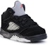 Order (TD) Air Jordan 5 Retro BT 'Hitam' Anak-Anak 440890-003