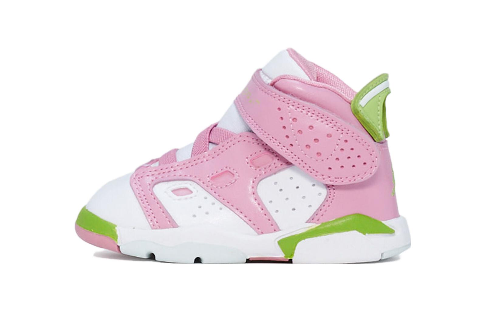 (Toddler) Air Jordan 6-17-23 'Elemental Pink Vivid Green' DM1158-613