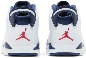(幼童) Air Jordan 6 復刻 2024 '奧運' DV3606-164 Details for (幼童) Air Jordan 6 復刻 2024 '奧運' DV3606-164