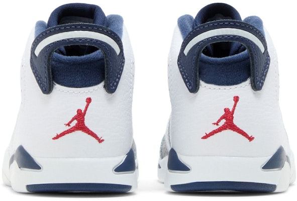 (Toddler) Air Jordan 6 Retro 2024 'Olympic' DV3606-164 Details for (Toddler) Air Jordan 6 Retro 2024 'Olympic' DV3606-164