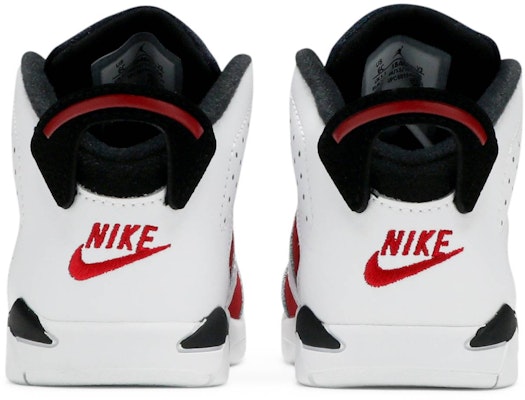 (TD) Air Jordan 6 Retro 'Carmine' 2021 384667-106 Details for (TD) Air Jordan 6 Retro 'Carmine' 2021 384667-106